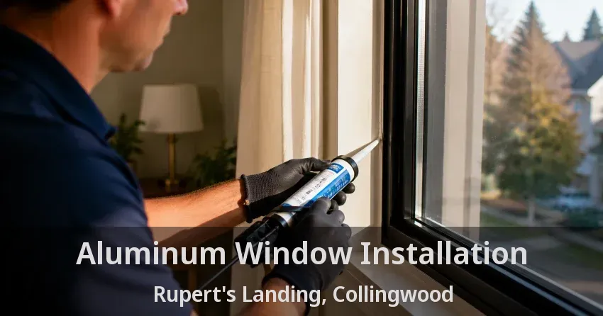 Aluminum Window Installation Rupert's Landing, Collingwood - ON