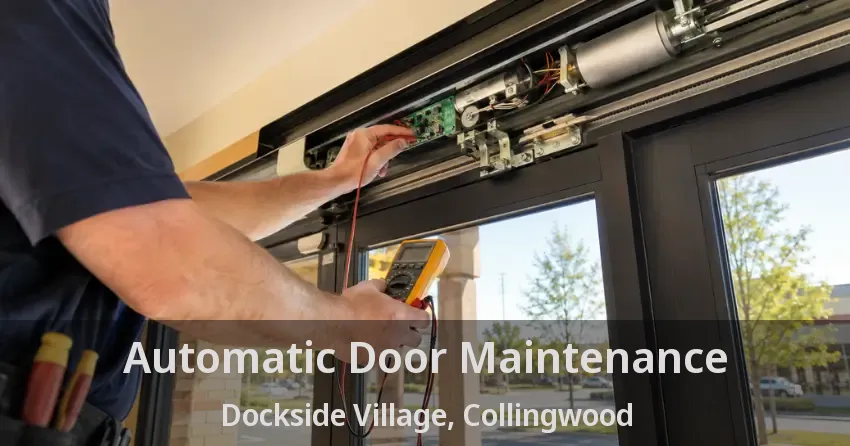 Automatic Door Maintenance Dockside Village, Collingwood - ON