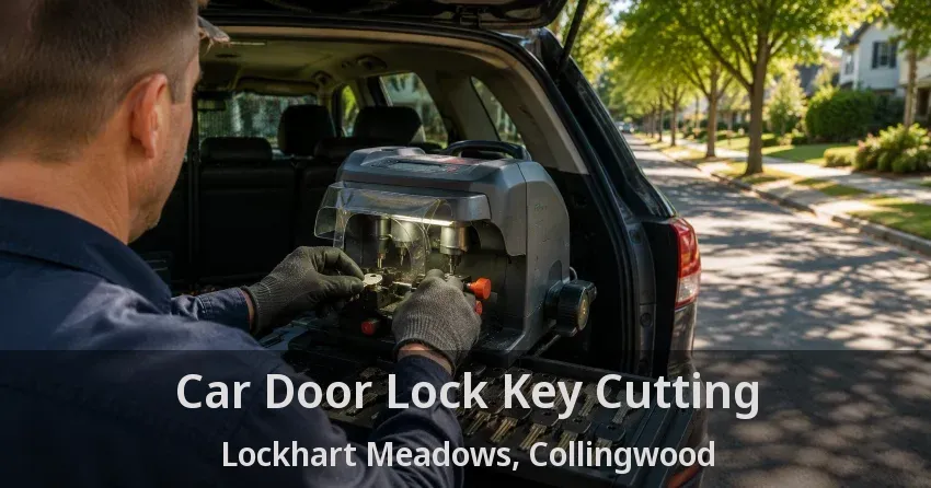 Car Door Lock Key Cutting Lockhart Meadows, Collingwood - ON