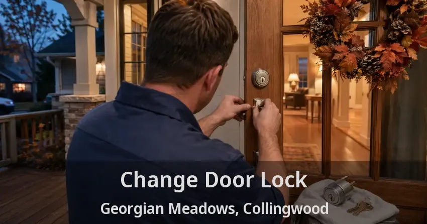 Change Door Lock Georgian Meadows, Collingwood - ON