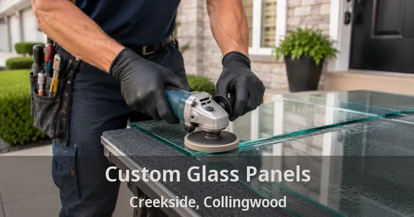 Custom Glass Panels Creekside, Collingwood - ON