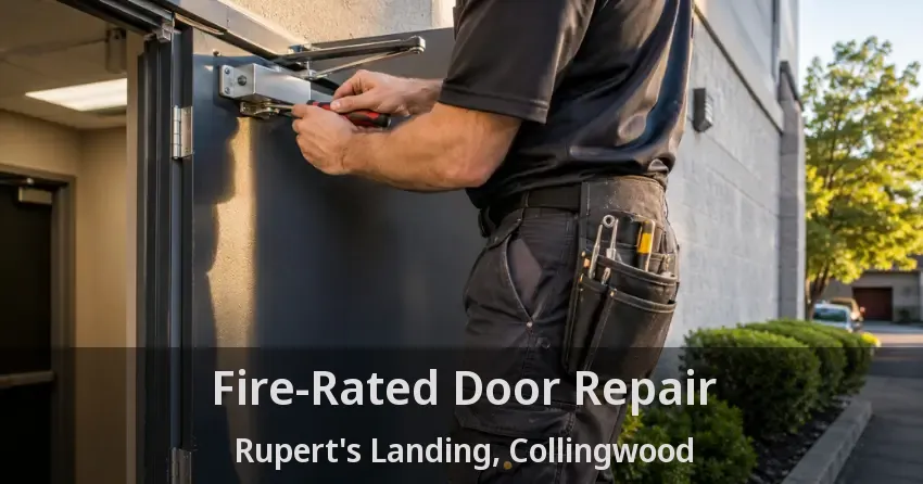 Fire-Rated Door Repair Rupert's Landing, Collingwood - ON