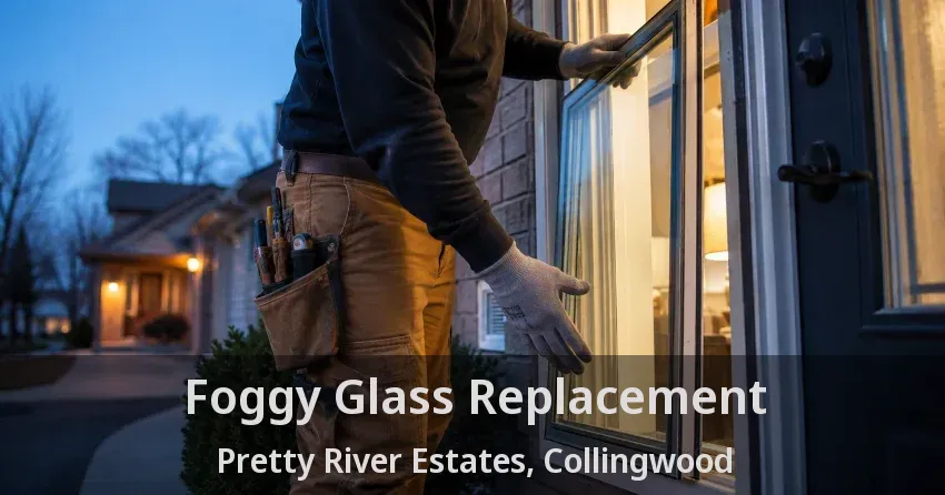 Foggy Glass Replacement Pretty River Estates, Collingwood - ON