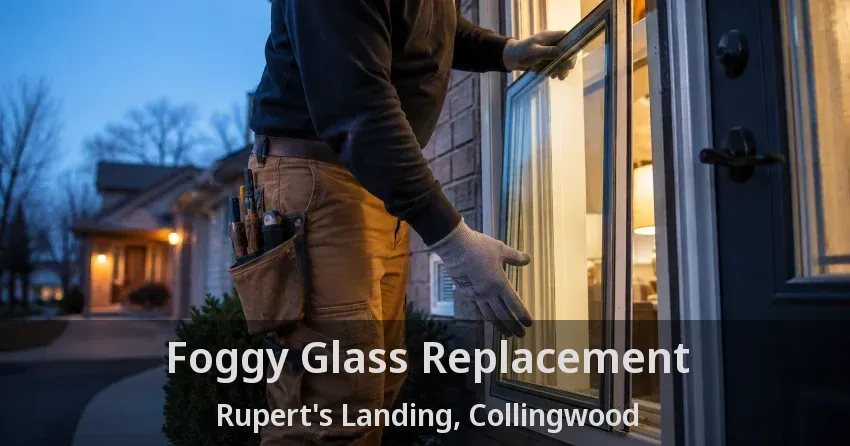 Foggy Glass Replacement Rupert's Landing, Collingwood - ON