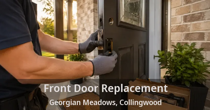 Front Door Replacement Georgian Meadows, Collingwood - ON