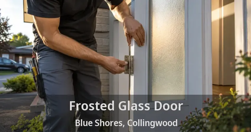 Frosted Glass Door Blue Shores, Collingwood - ON