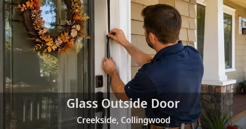 Glass Outside Door Creekside, Collingwood - ON