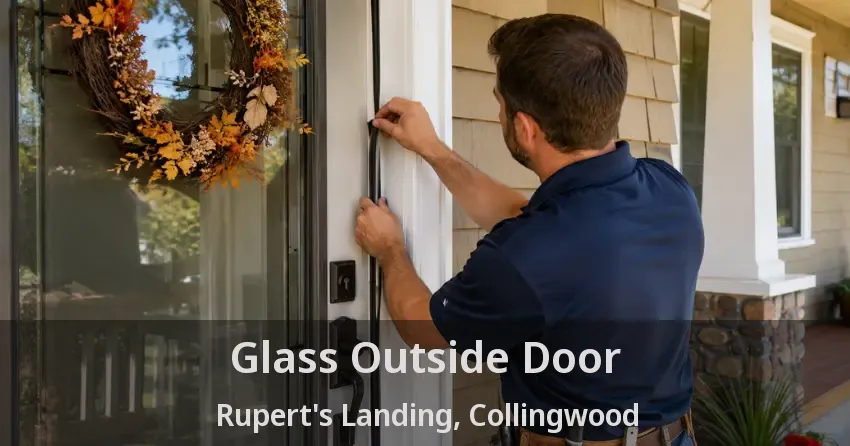 Glass Outside Door Rupert's Landing, Collingwood - ON