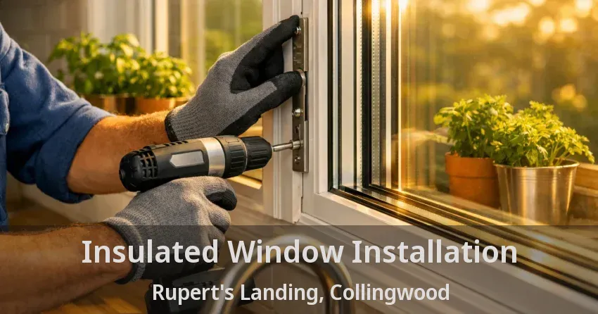 Insulated Window Installation Rupert's Landing, Collingwood - ON