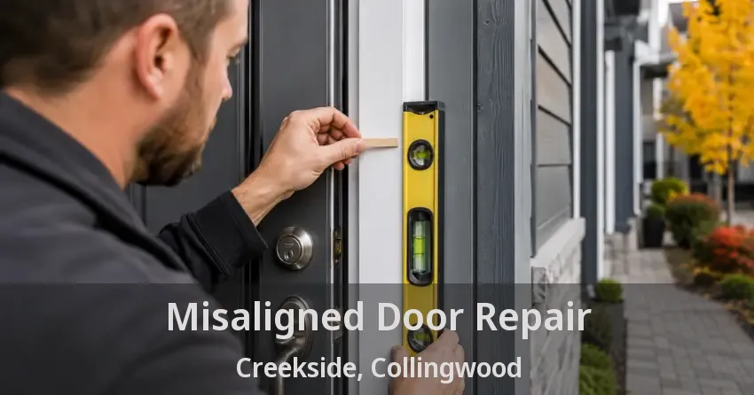Misaligned Door Repair Creekside, Collingwood - ON
