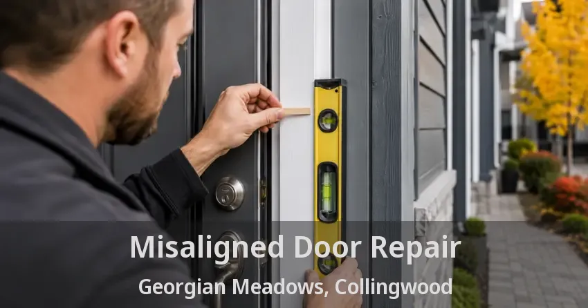 Misaligned Door Repair Georgian Meadows, Collingwood - ON