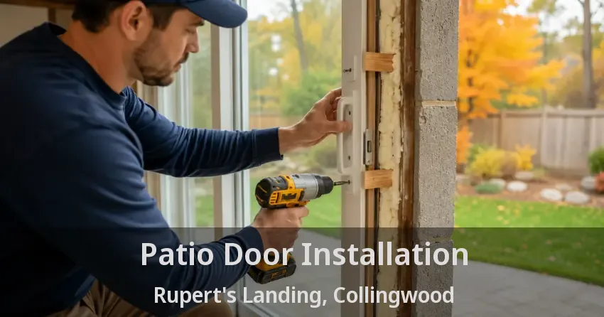 Patio Door Installation Rupert's Landing, Collingwood - ON