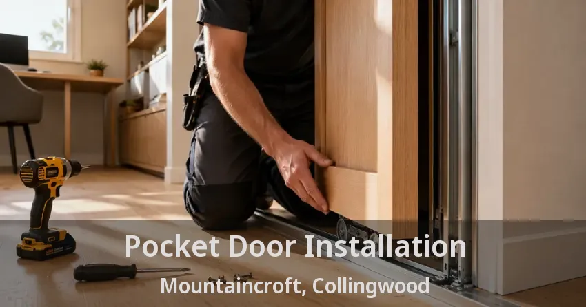 Pocket Door Installation Mountaincroft, Collingwood - ON