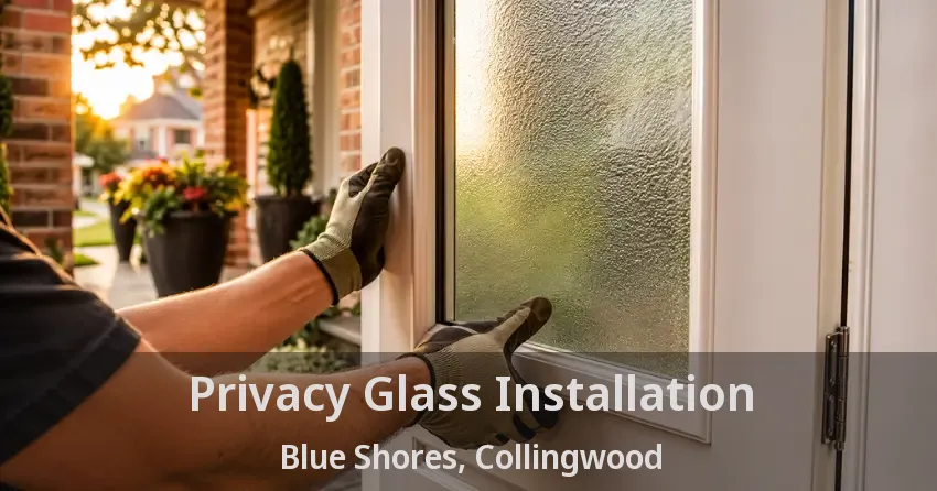 Privacy Glass Installation Blue Shores, Collingwood - ON