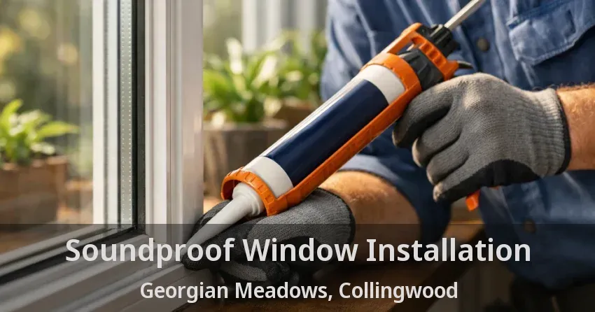 Soundproof Window Installation Georgian Meadows, Collingwood - ON