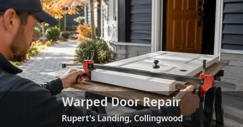 Warped Door Repair Rupert's Landing, Collingwood - ON