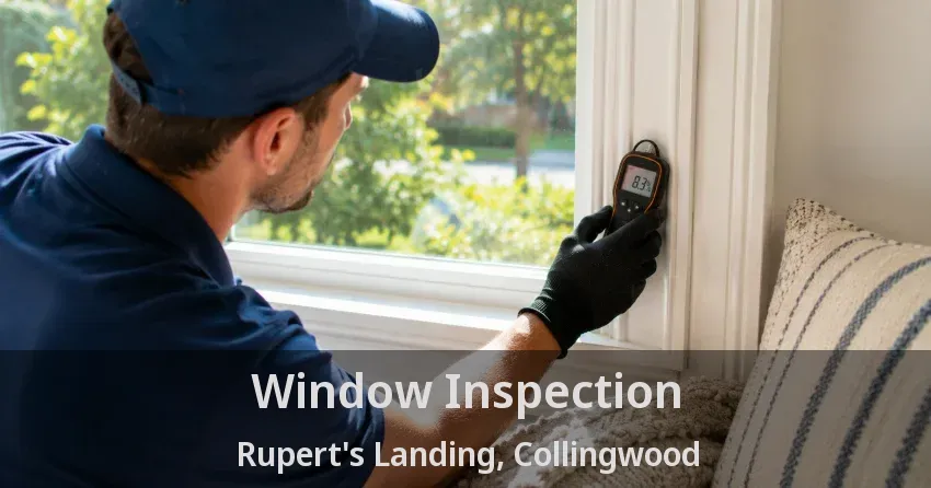 Window Inspection Rupert's Landing, Collingwood - ON