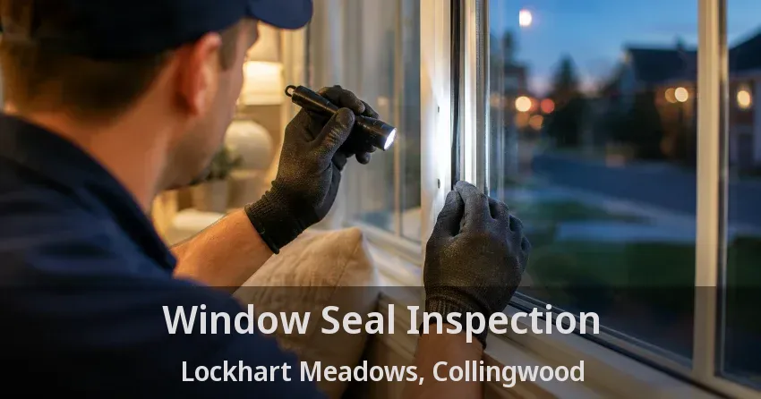 Window Seal Inspection Lockhart Meadows, Collingwood - ON
