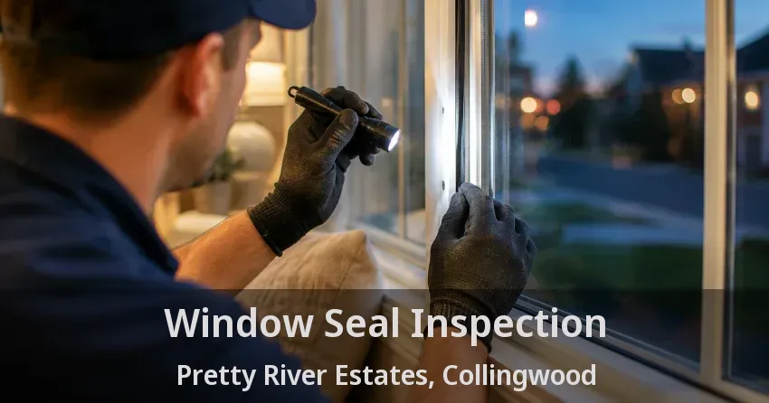 Window Seal Inspection Pretty River Estates, Collingwood - ON
