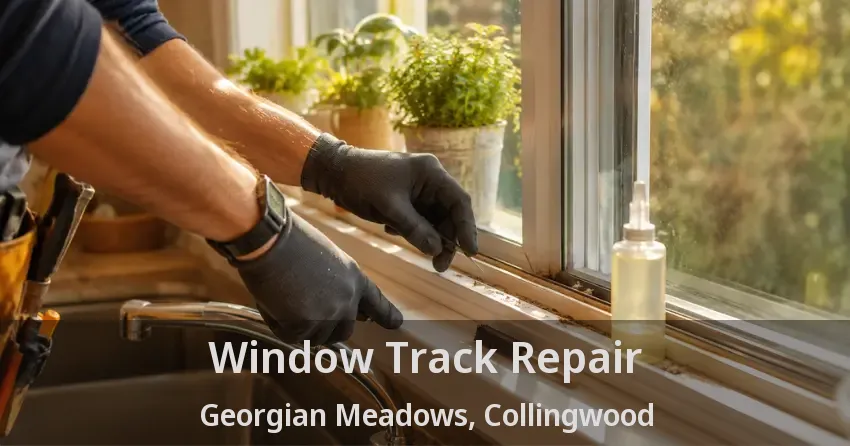 Window Track Repair Georgian Meadows, Collingwood - ON