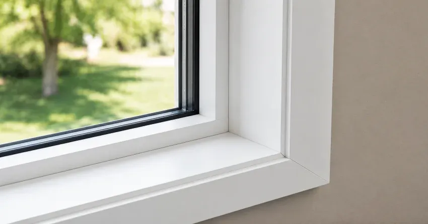 large picture window installed in a living room in Collingwood