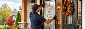 Decorative Glass Installation Blue Shores, Collingwood